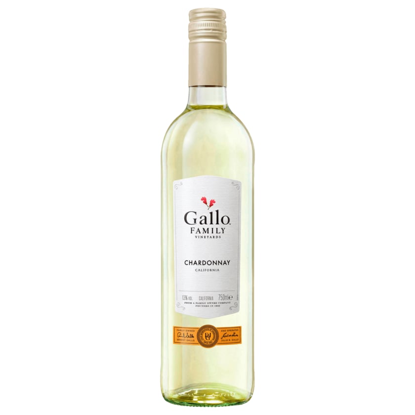 Gallo Weißwein Chardonnay halbtrocken 0,75l